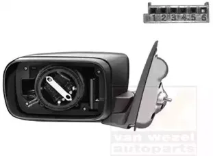Наружное зеркало VAN WEZEL купить