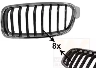 Решетка радиатора VAN WEZEL купить