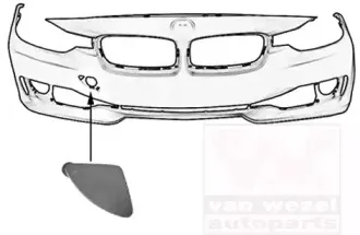 Заслонка, буксирный крюк VAN WEZEL купить