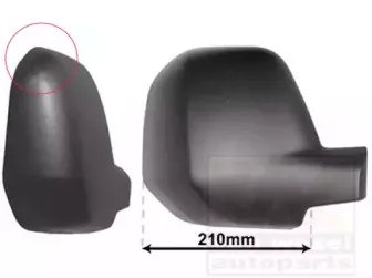 Покрытие, внешнее зеркало VAN WEZEL купить