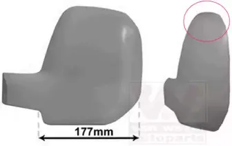Покрытие, внешнее зеркало VAN WEZEL купить