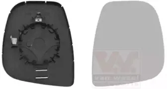 Зеркальное стекло, наружное зеркало VAN WEZEL купить