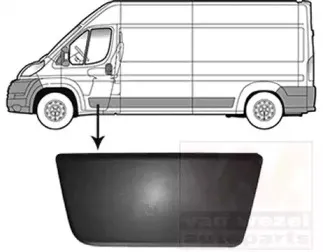 Облицовка / защитная накладка, дверь VAN WEZEL купить