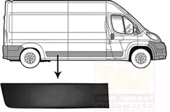 Облицовка / защитная накладка, боковина VAN WEZEL купить