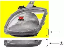 Основная фара VAN WEZEL купить