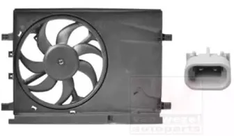 Вентилятор, охлаждение двигателя VAN WEZEL купить