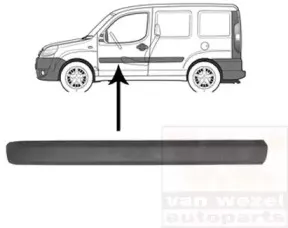 Облицовка / защитная накладка, дверь VAN WEZEL купить