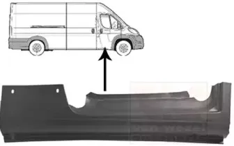 Накладка порога VAN WEZEL купить