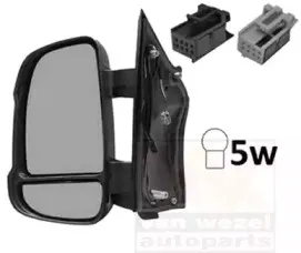 Наружное зеркало VAN WEZEL купить