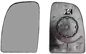 Зеркальное стекло, наружное зеркало VAN WEZEL купить