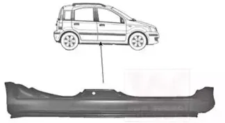 Накладка порога VAN WEZEL купить