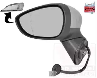 Наружное зеркало VAN WEZEL купить