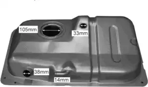 Топливный бак VAN WEZEL купить