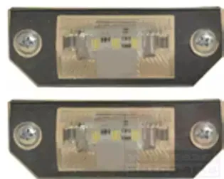 Фонарь освещения номерного знака VAN WEZEL купить