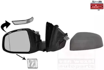 Наружное зеркало VAN WEZEL купить