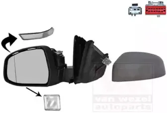 Наружное зеркало VAN WEZEL купить