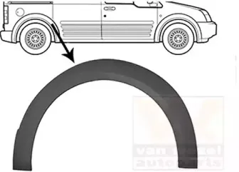 Расширение, крыло VAN WEZEL купить