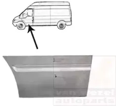 Дверь, кузов VAN WEZEL купить