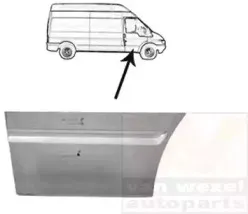 Дверь, кузов VAN WEZEL купить