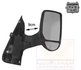 Наружное зеркало VAN WEZEL купить