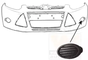 Облицовка, бампер VAN WEZEL купить