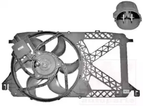 Вентилятор, охлаждение двигателя VAN WEZEL купить