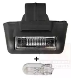 Фонарь освещения номерного знака VAN WEZEL купить