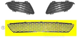 Решетка вентилятора, буфер VAN WEZEL купить