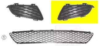 Решетка вентилятора, буфер VAN WEZEL купить