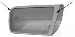 Покрытие, внешнее зеркало VAN WEZEL купить