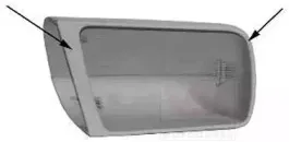 Покрытие, внешнее зеркало VAN WEZEL купить