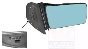 Наружное зеркало VAN WEZEL купить