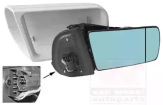 Наружное зеркало VAN WEZEL купить