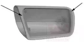 Покрытие, внешнее зеркало VAN WEZEL купить
