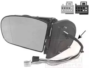 Наружное зеркало VAN WEZEL купить