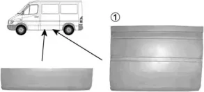 Боковина VAN WEZEL купить