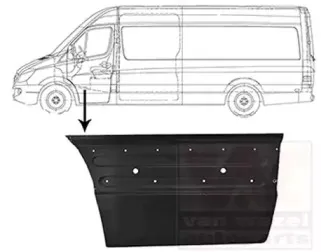 Дверь, кузов VAN WEZEL купить