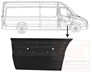 Дверь, кузов VAN WEZEL купить