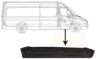 Дверь, кузов VAN WEZEL купить