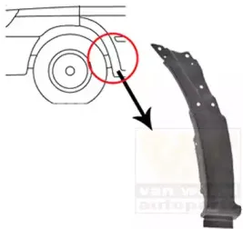 Крыло VAN WEZEL купить