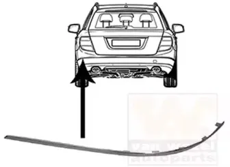 Облицовка, бампер VAN WEZEL купить