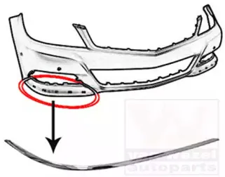 Облицовка / защитная накладка, буфер VAN WEZEL купить