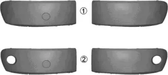 Облицовка, бампер VAN WEZEL купить