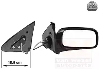 Наружное зеркало VAN WEZEL купить