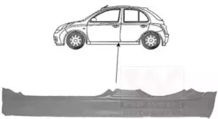 Накладка порога VAN WEZEL купить
