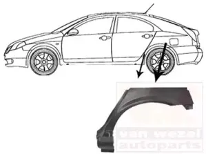 Боковина VAN WEZEL купить