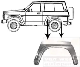 Боковина VAN WEZEL купить