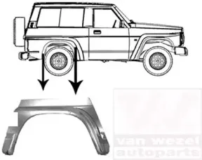 Боковина VAN WEZEL купить