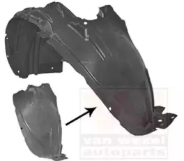 Обшивка, колесная ниша VAN WEZEL купить