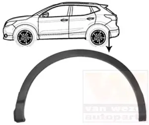 Расширение, крыло VAN WEZEL купить